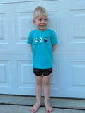 Nightmare Before Naptime Boys Halloween Shorts Set