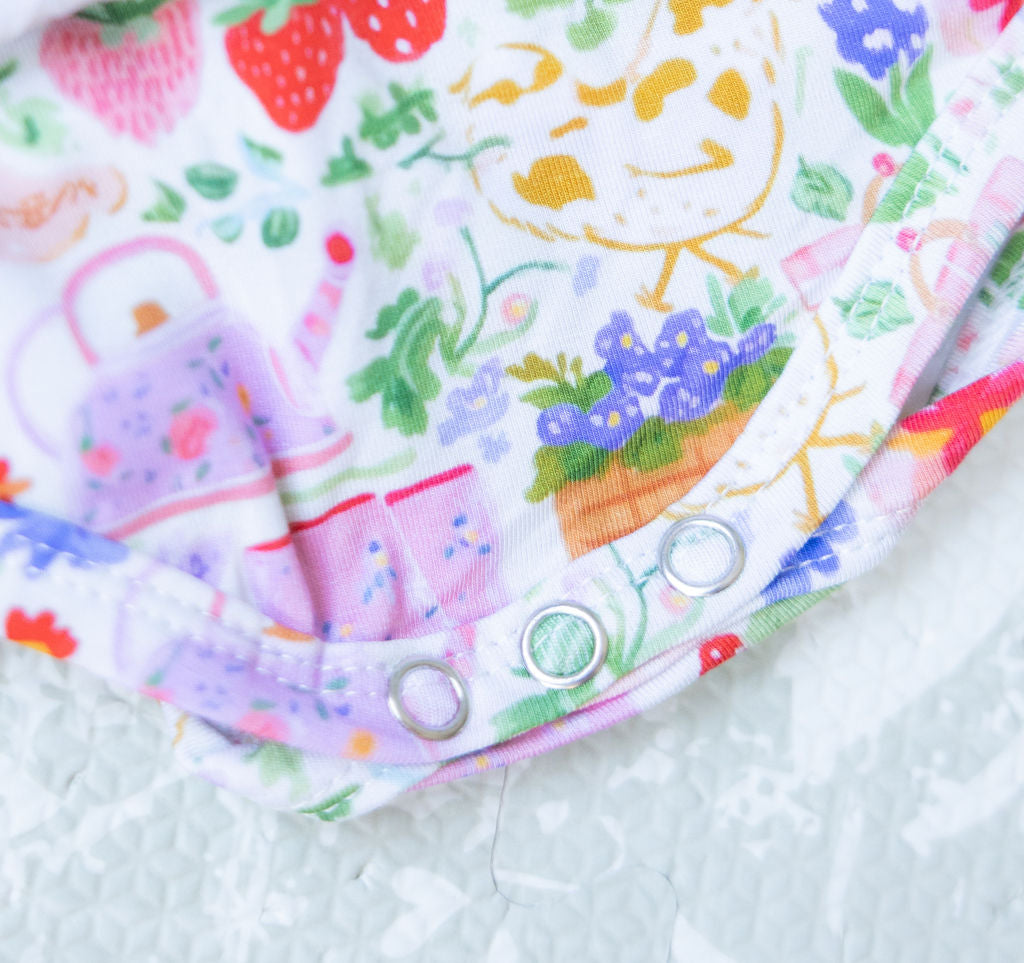 A Day at the Farm - Bamboo Bodysuit Twirl