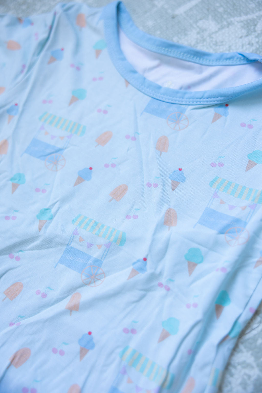 Cici's Two Sweet- Bamboo Unisex Raglan Daywear Set