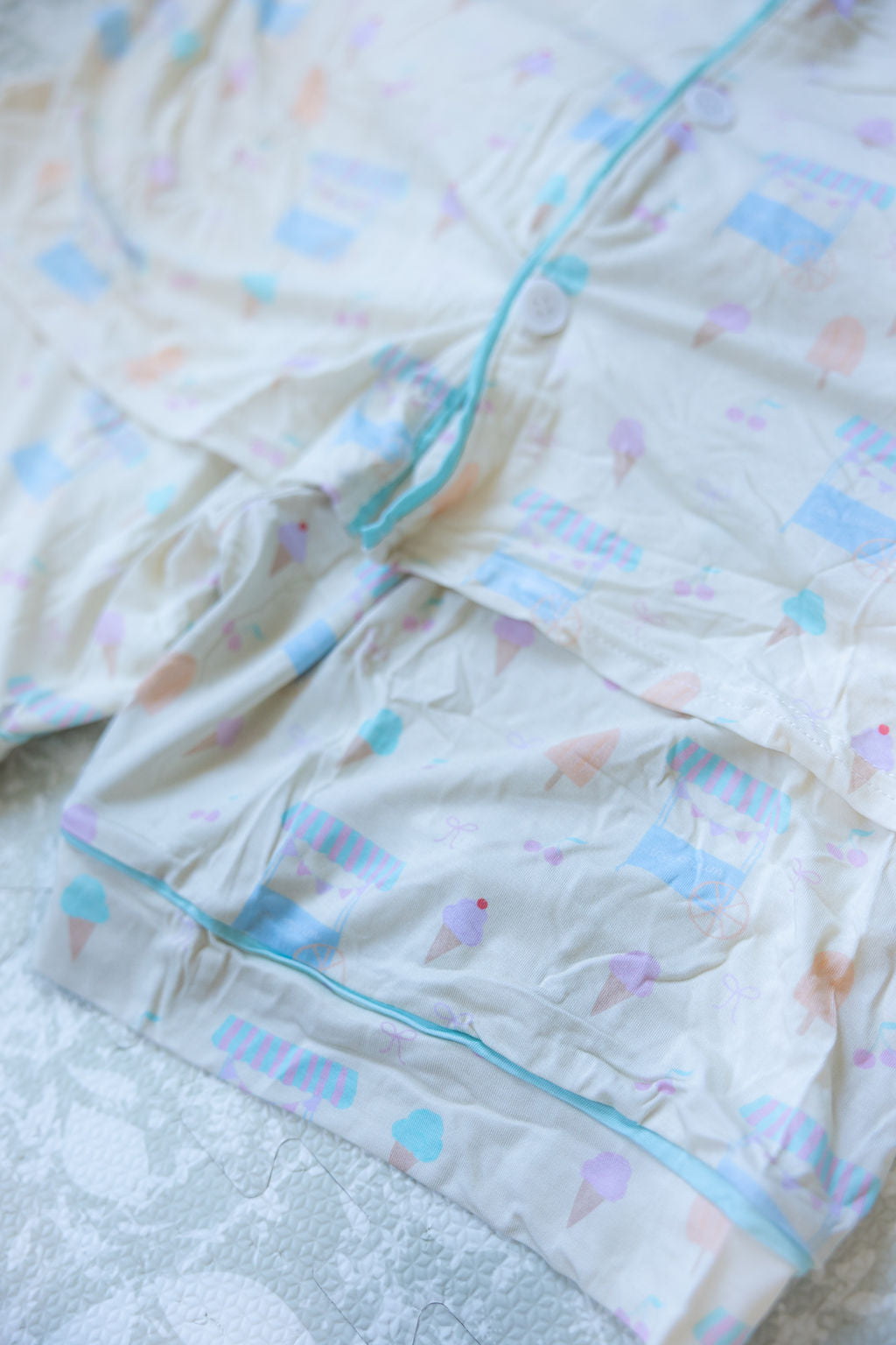 Cici's Two Sweet (with bows) - Bamboo Women's Sleep Set