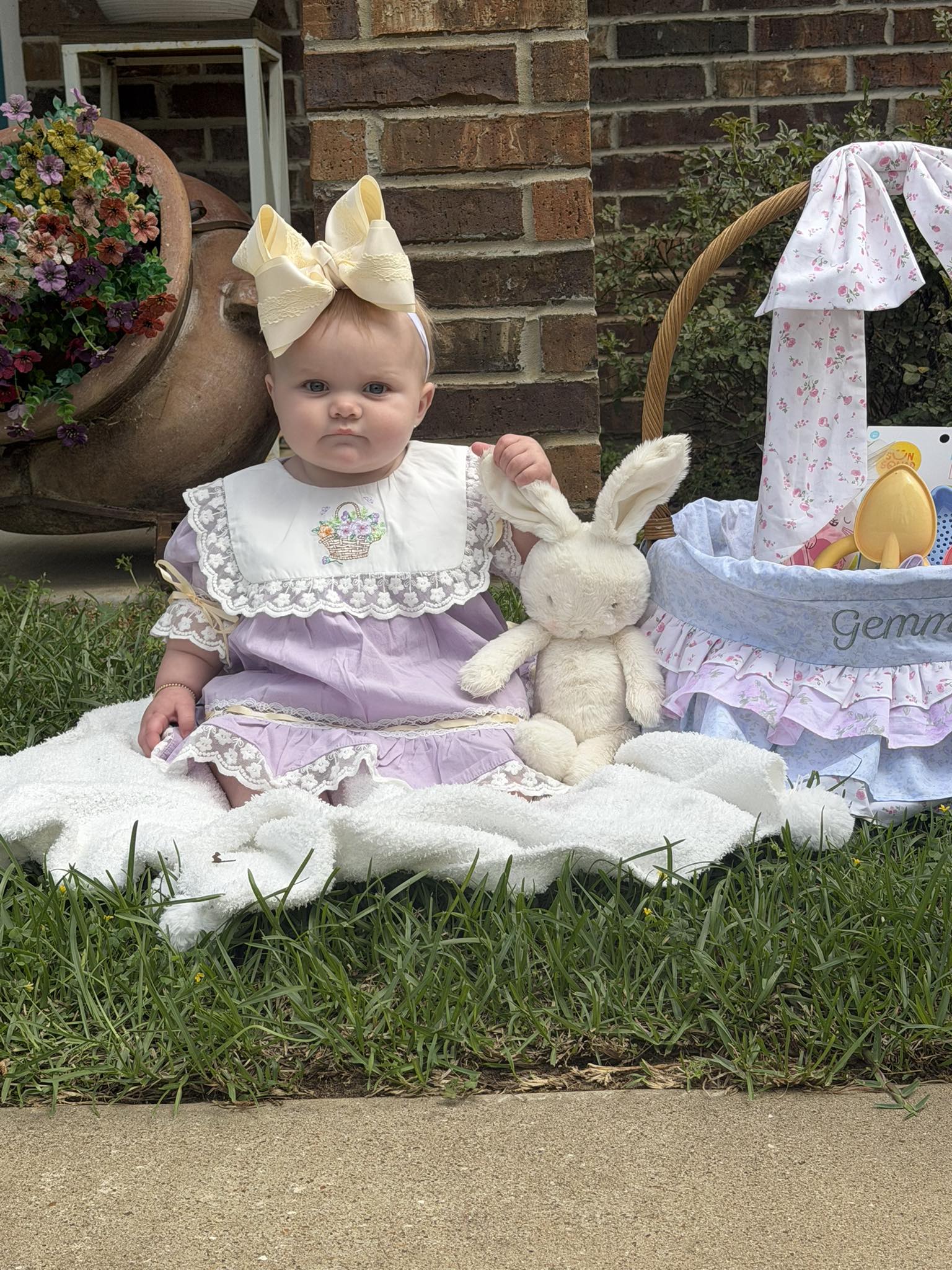 Lavender Reverie Dress with Bloomers