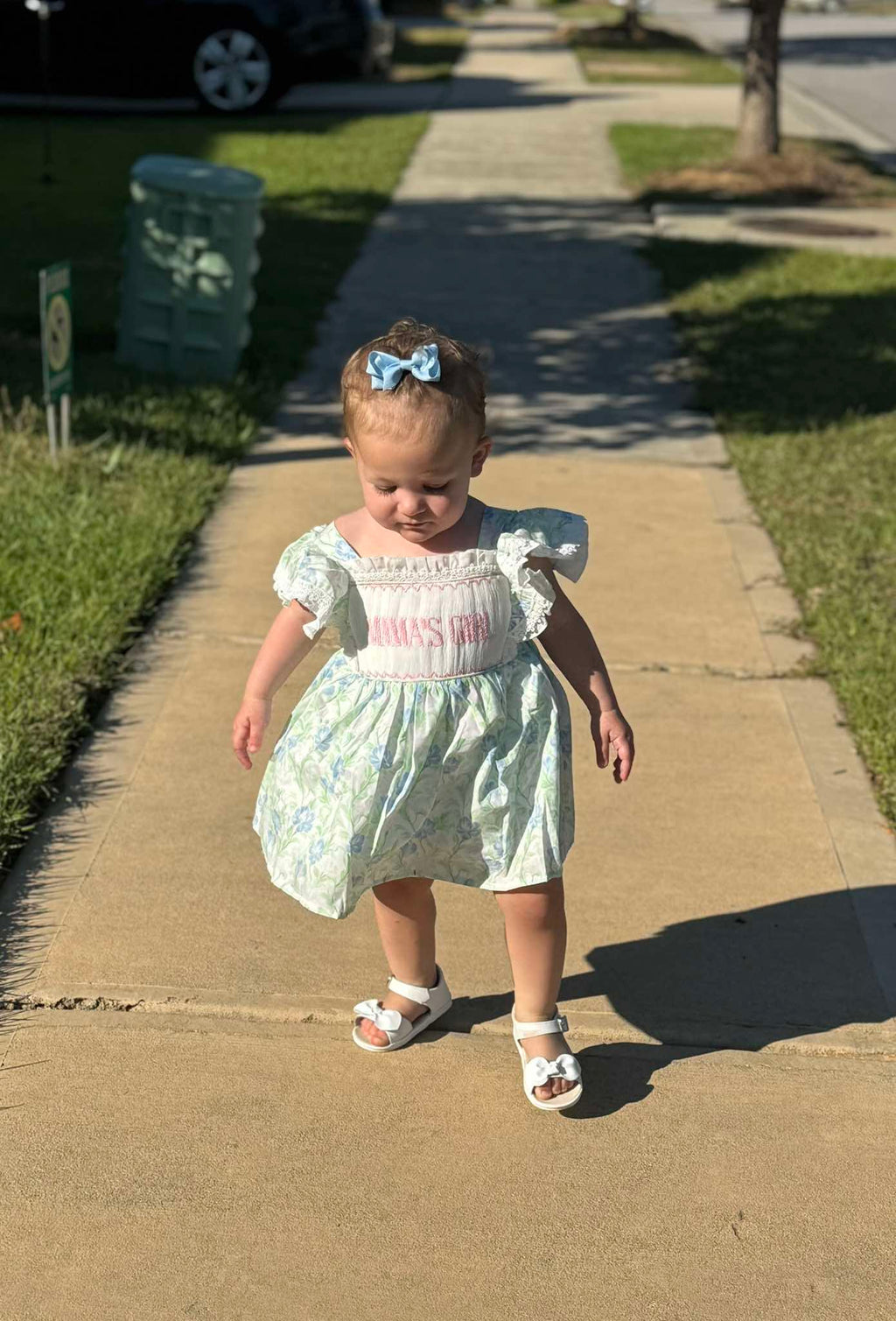 In Bloom Collection Flutter Sleeve Diaper Set