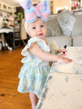 In Bloom Collection Flutter Sleeve Diaper Set