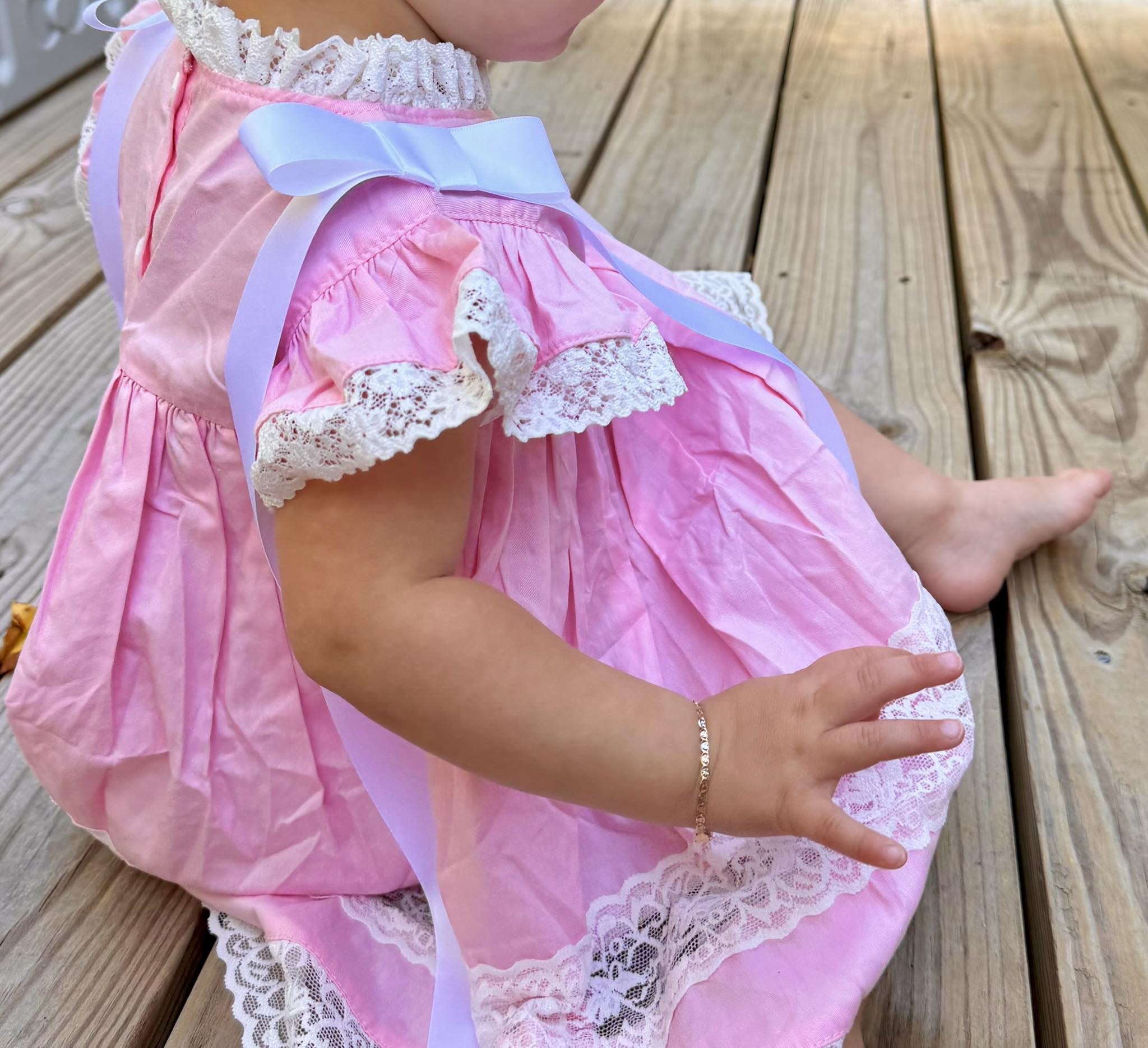 Seaside Blush Heirloom Dress