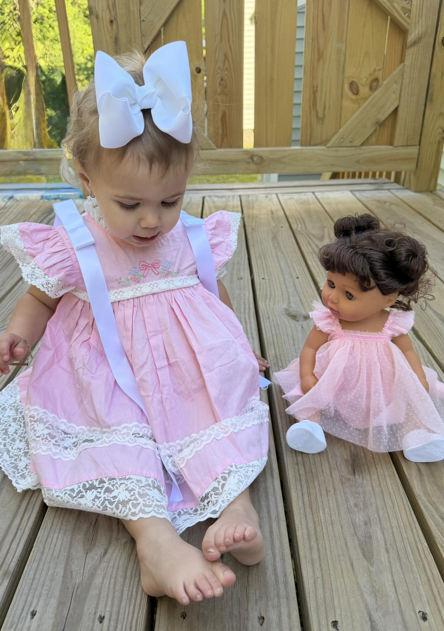 Seaside Blush Heirloom Dress