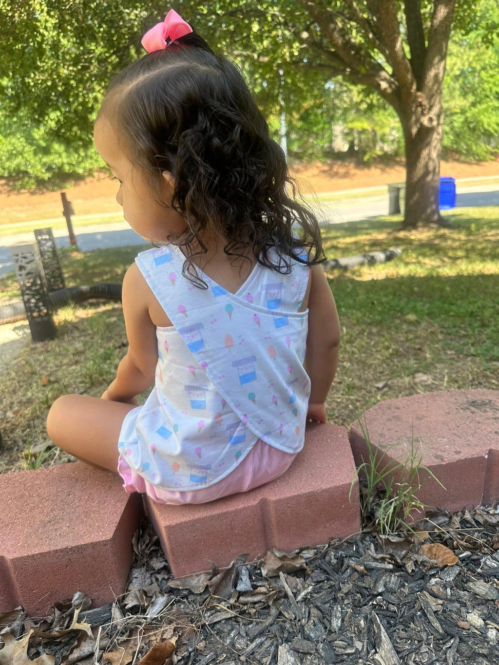 Cici's Two Sweet Swing Back Diaper Set