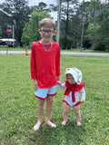 Americana Collection - Boys Rash Guard and Swim Shorts - ETA MAY