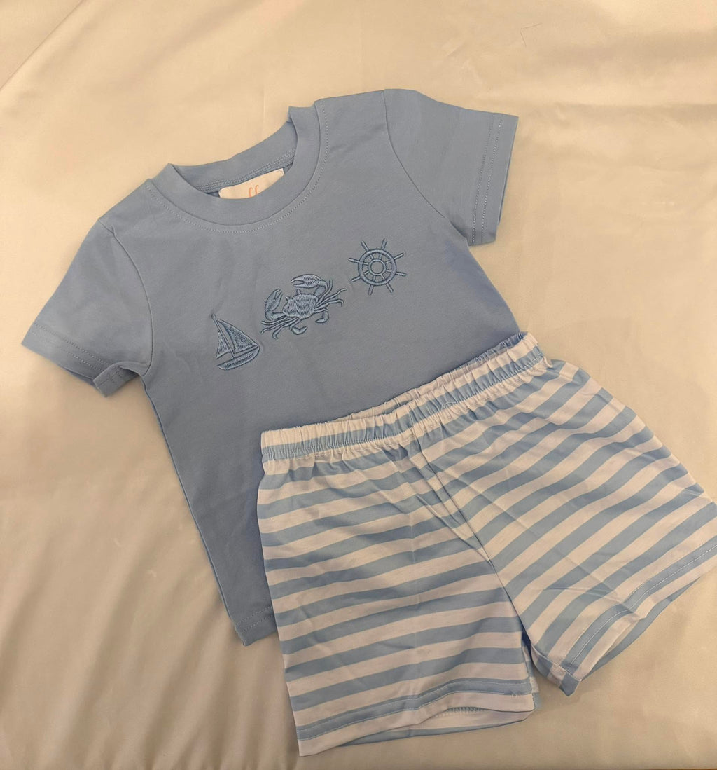 Coastal Cutie Shorts Set