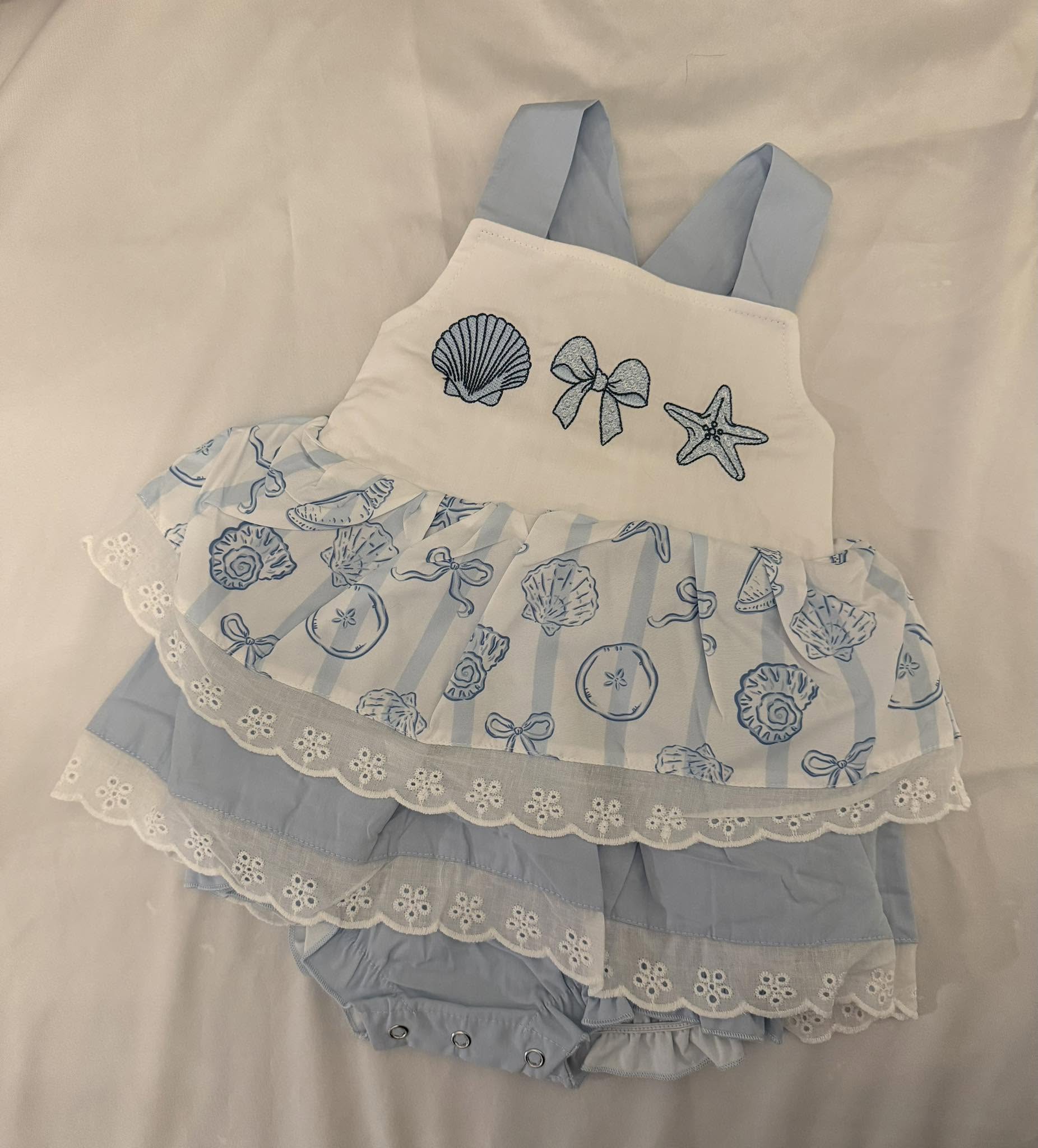 Coastal Cutie Girls Skirted Bubble