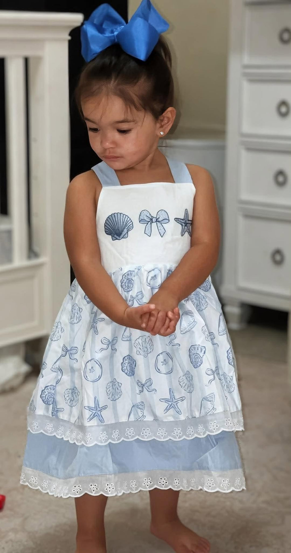 Coastal Cutie Girls Dress - ETA June