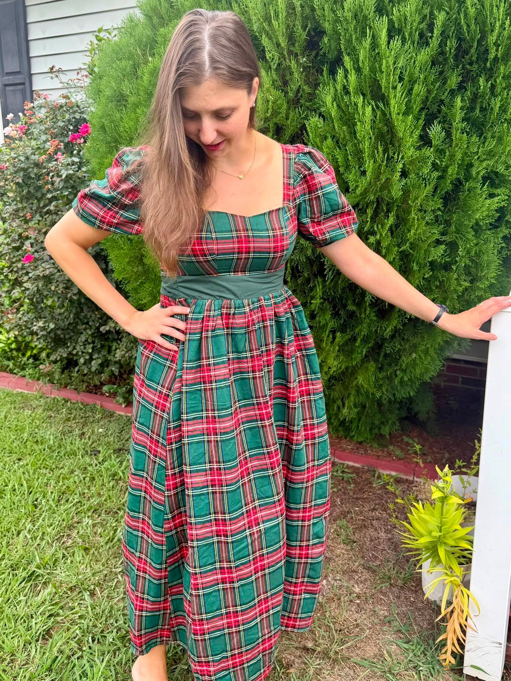 Classic Christmas Women's Smocked Dress - ETA November