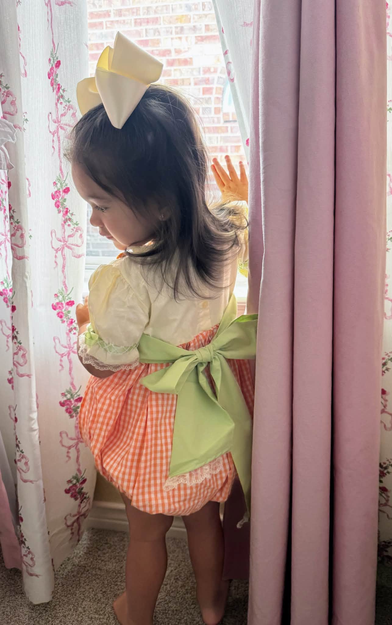 Darling Little Pumpkin Embroidered Bubble