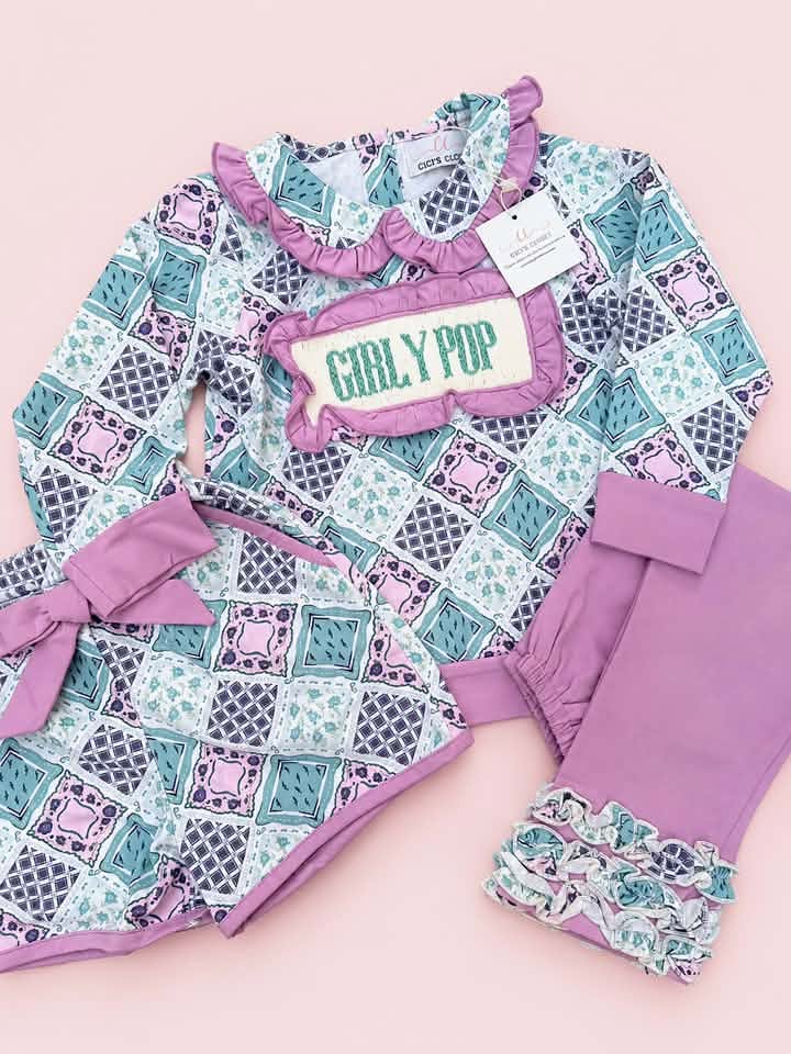 Cici's Patchwork 3-piece Set - GIRLYPOP