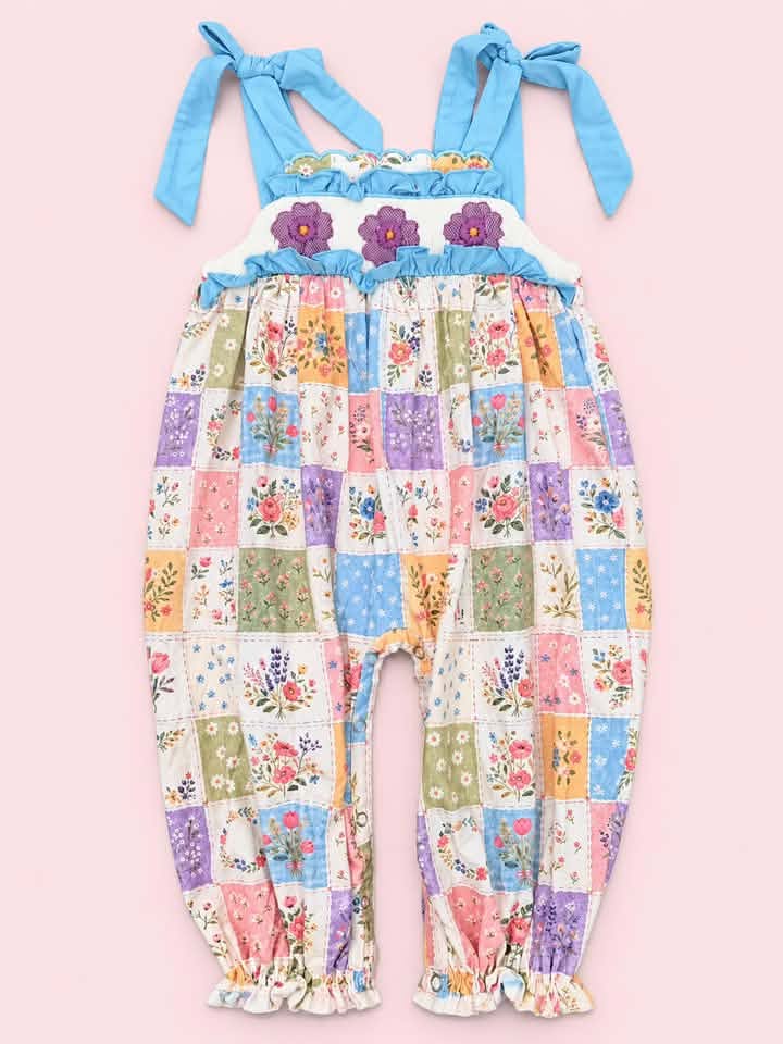 Patchwork Princess Romper