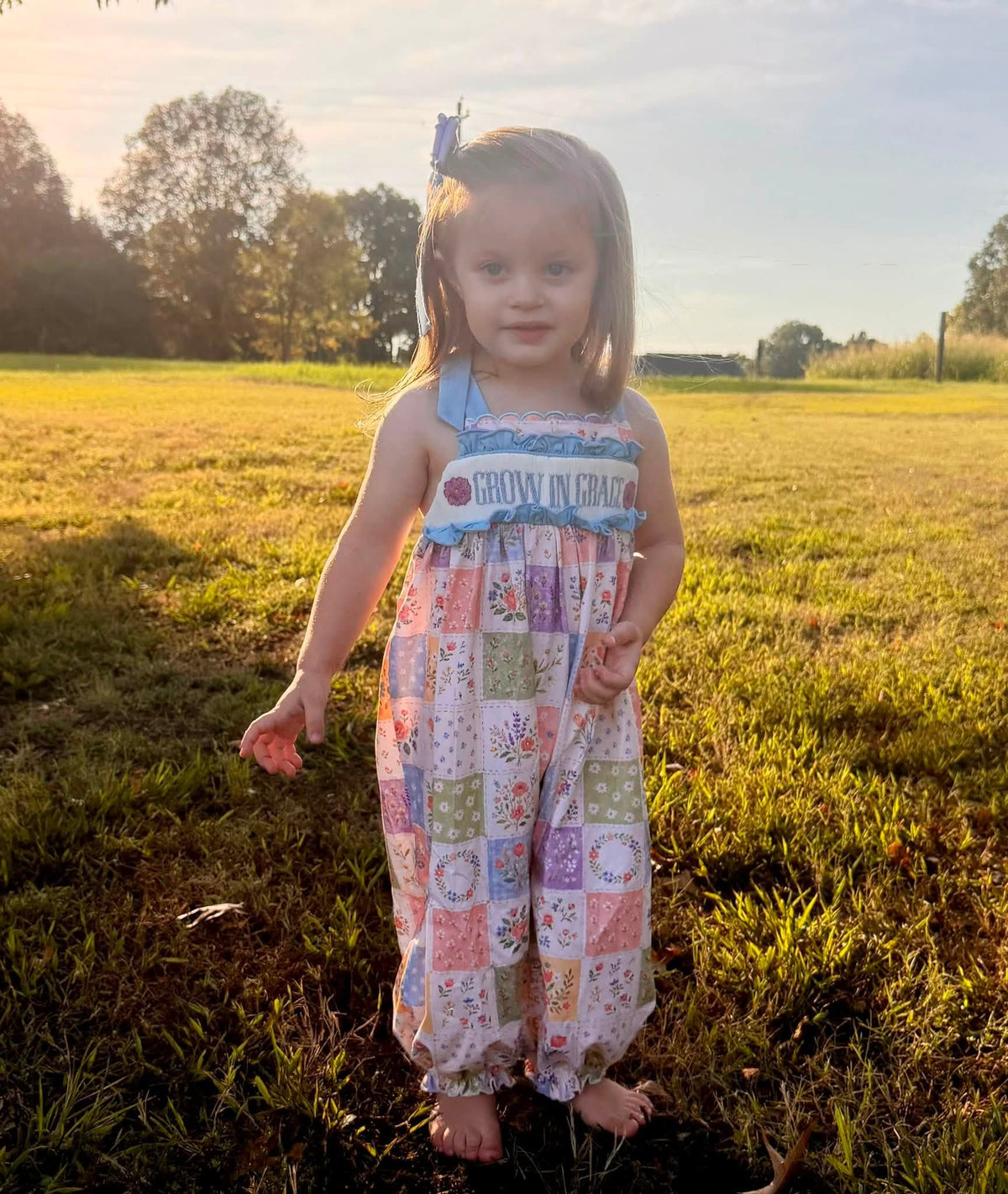 Patchwork Princess Romper