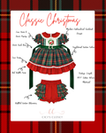 Classic Christmas Diaper Set/Dress - PRESALE