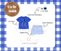 C is for Cookie Shorts Set - PREORDER ETA JUNE