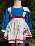 Dolly Daydream | Vintage-Inspired Girls' Pinafore & Bloomer Set