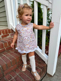 Pretty Petals Girls Floral Bloomer Set