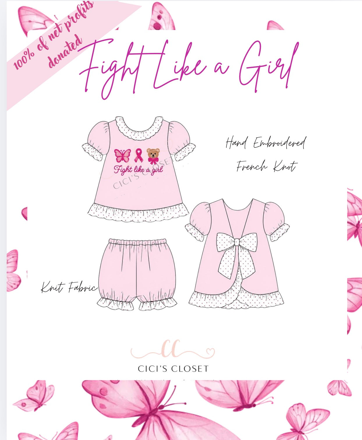 Fight Like a Girl Bloomer Set