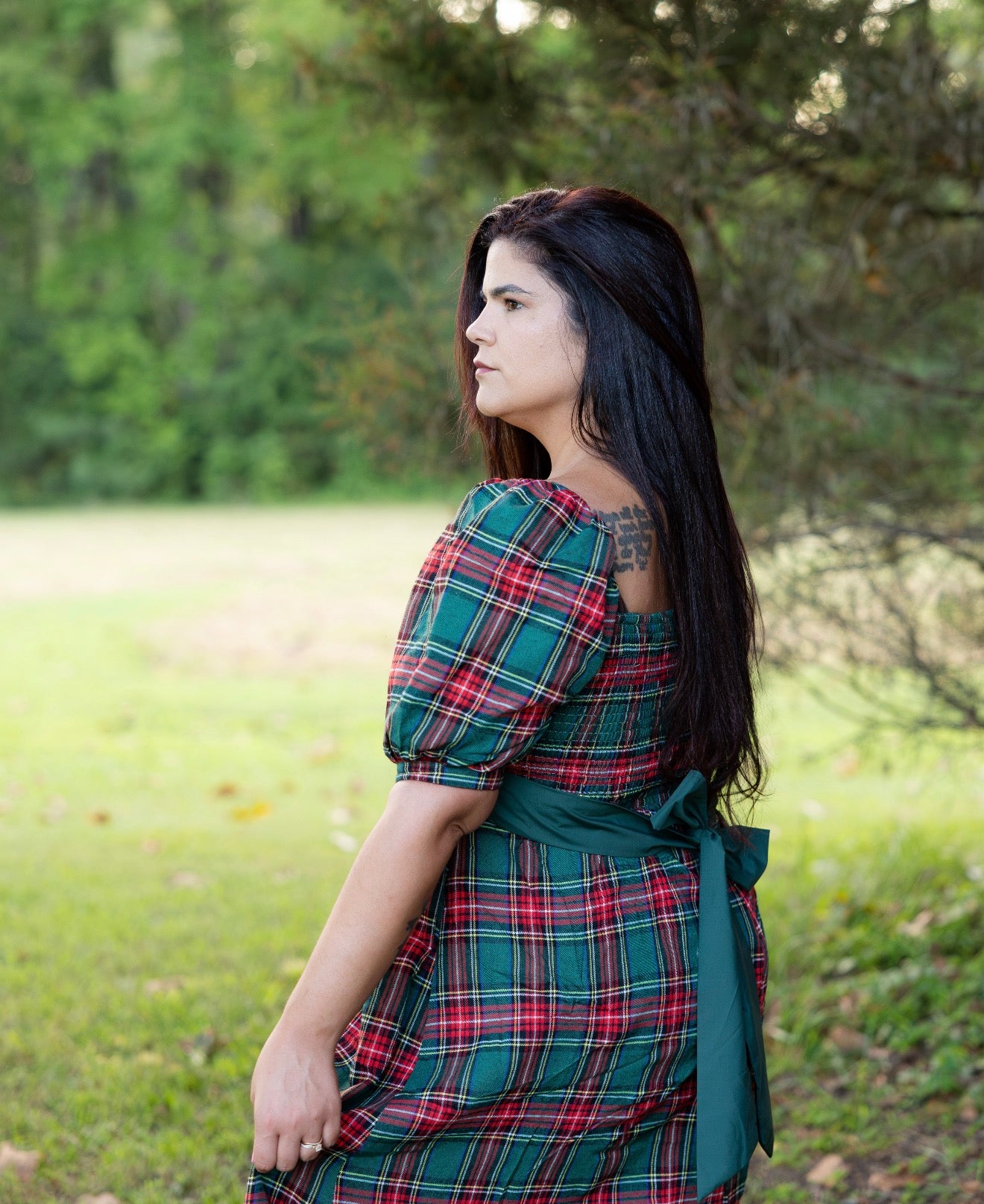 Classic Christmas Women's Smocked Dress - ETA November