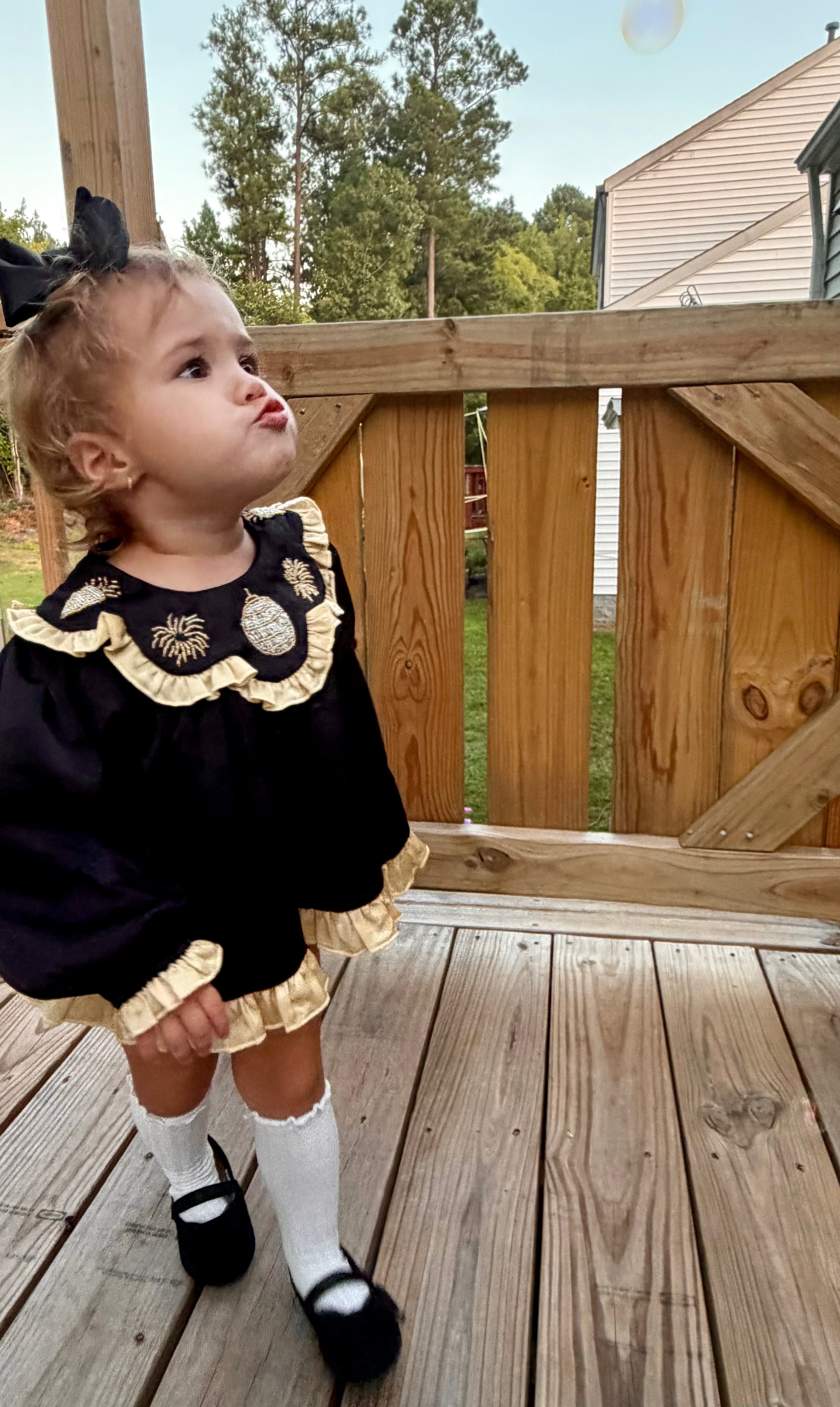 New Years Glam Silk Beaded Diaper Set/Dress - ETA November