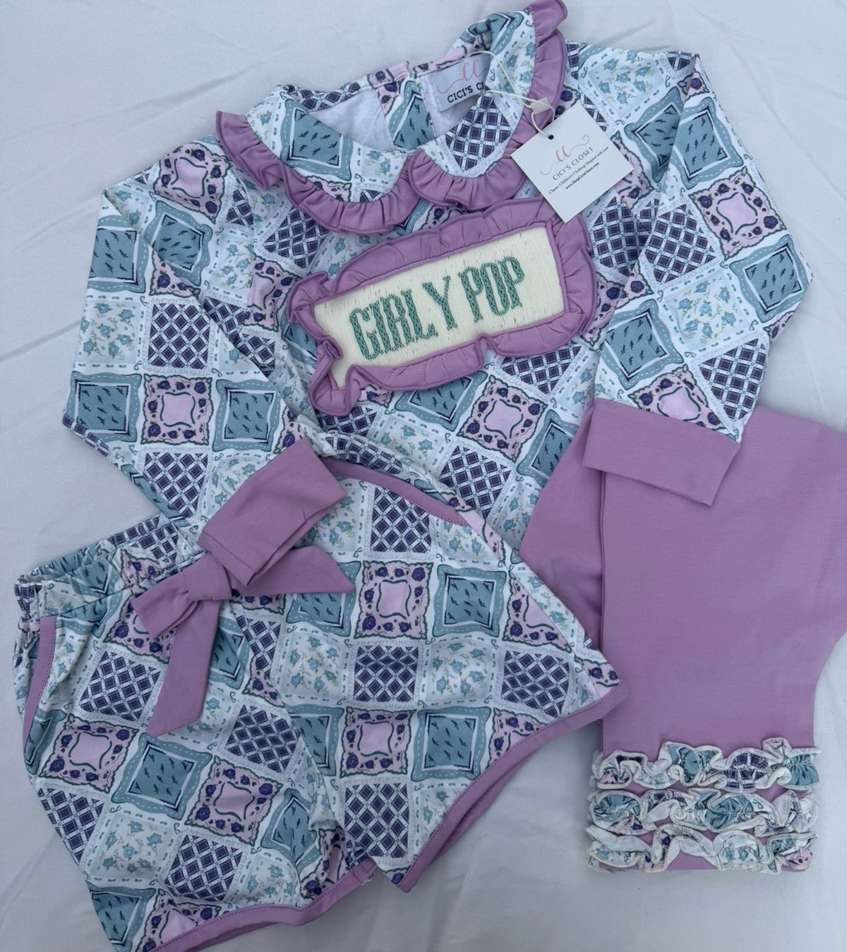 Cici's Patchwork 3-piece Set - GIRLYPOP