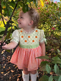 Darling Little Pumpkin Embroidered Diaper Set