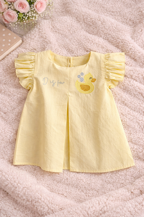 D is for Duck Dress with Bloomers