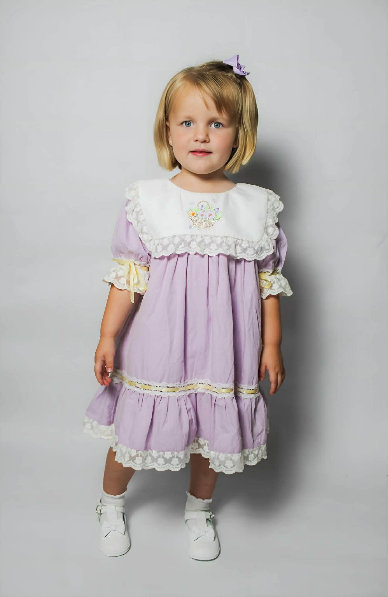 Lavender Reverie Dress with Bloomers