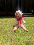 Americana Collection - Girls Long Sleeve Swim - ETA MAY