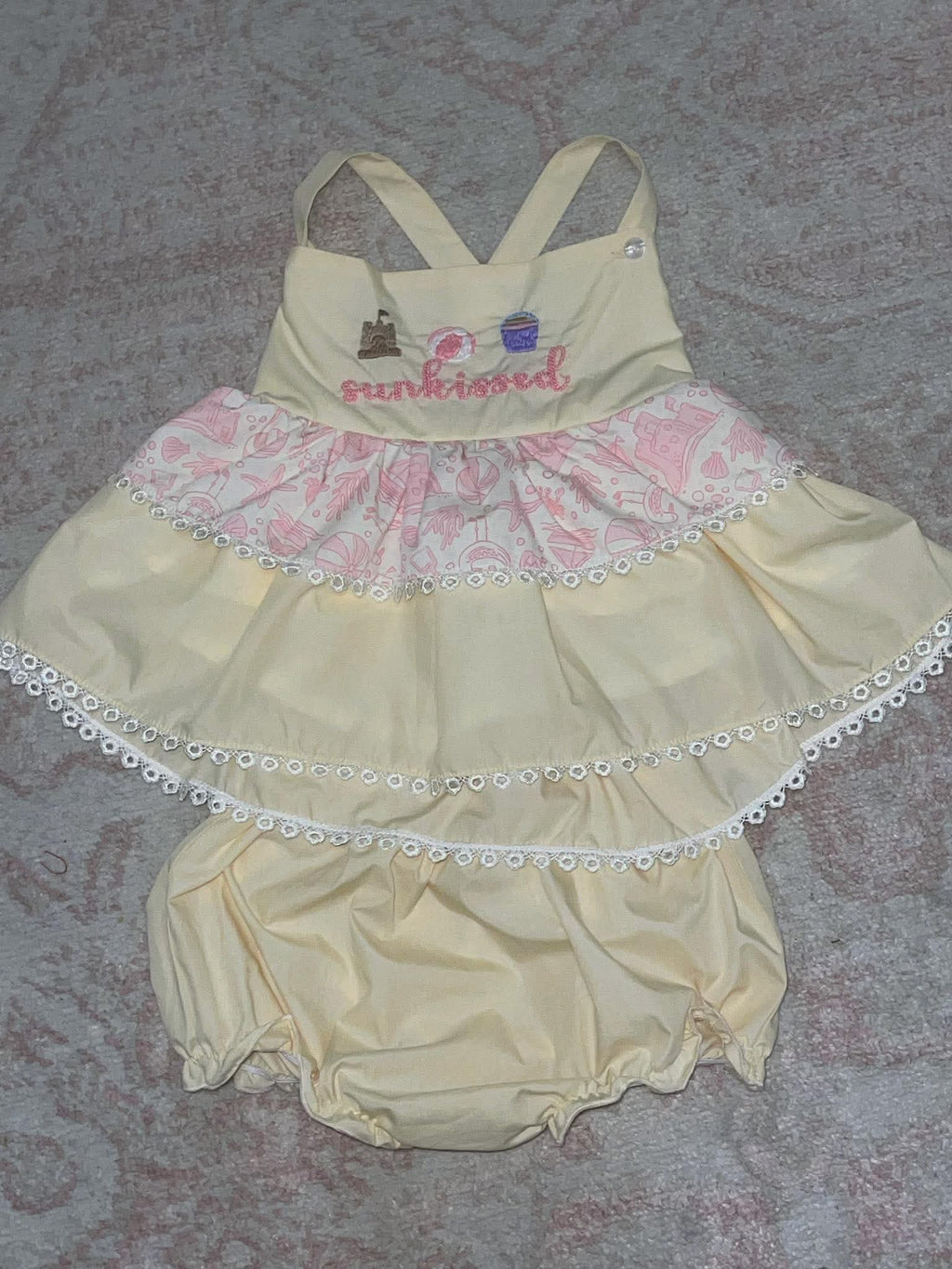 Darling by the Dunes Diaper Cover - ETA June