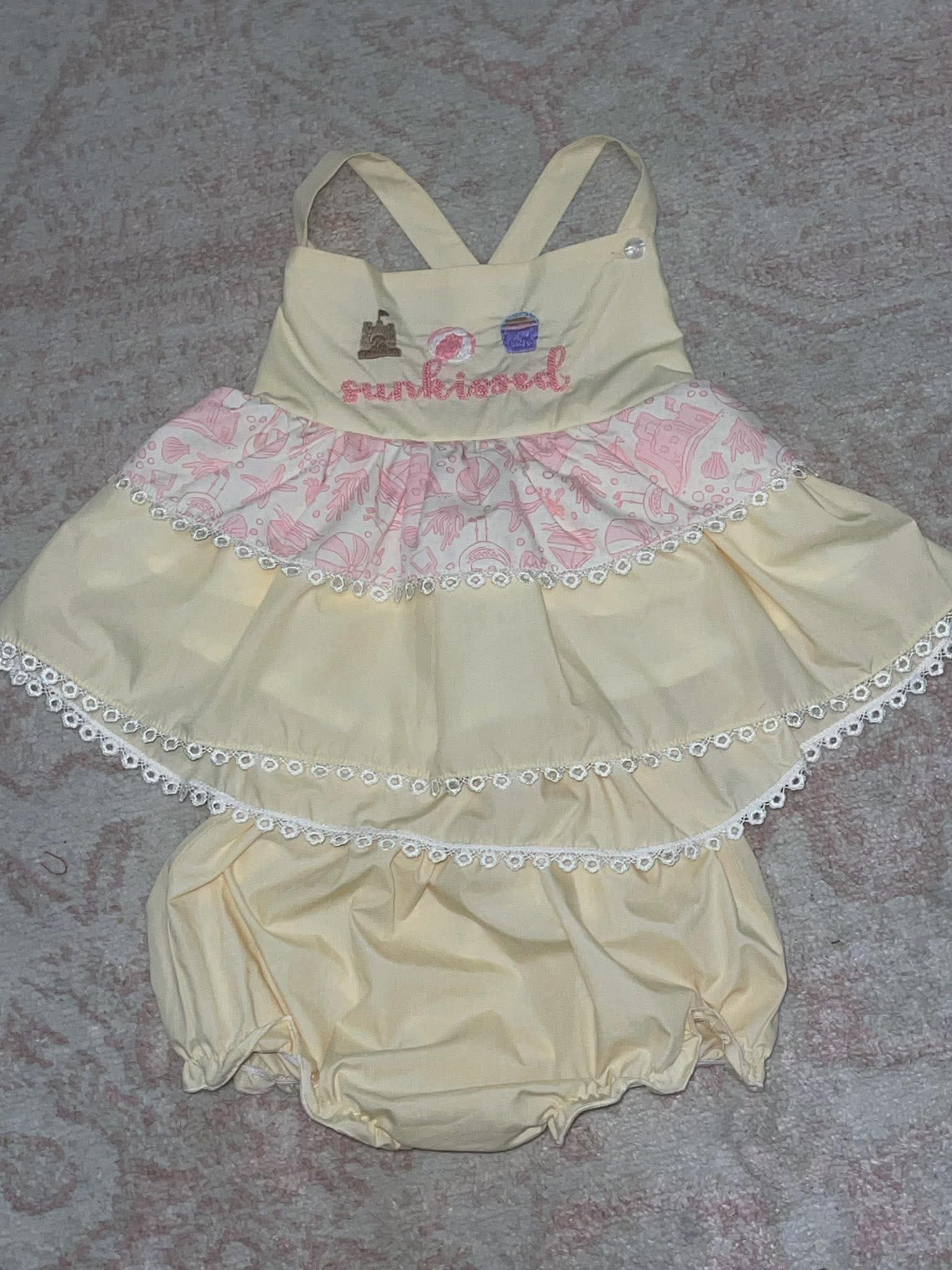 Darling by the Dunes Diaper Cover - ETA June