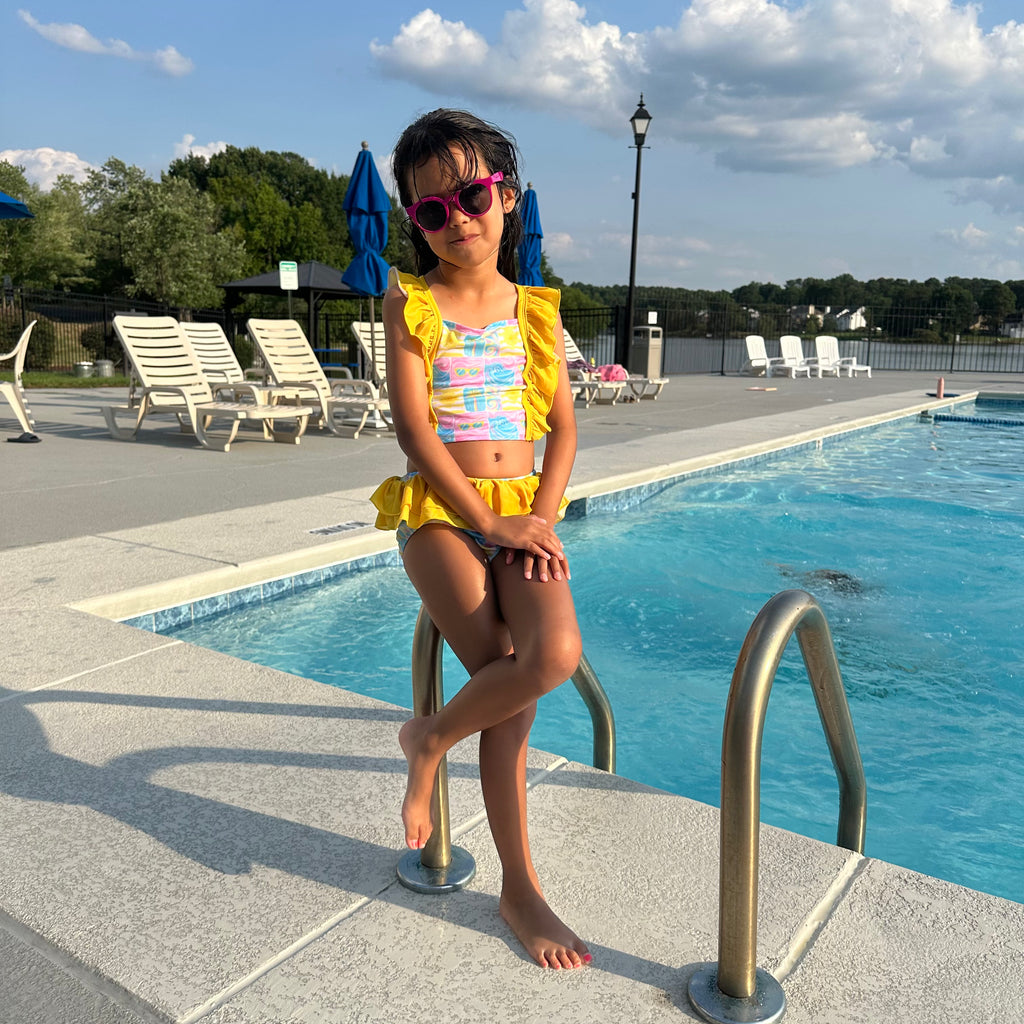 Cici's Cabana Club Girls Swim Two Piece - ETA June