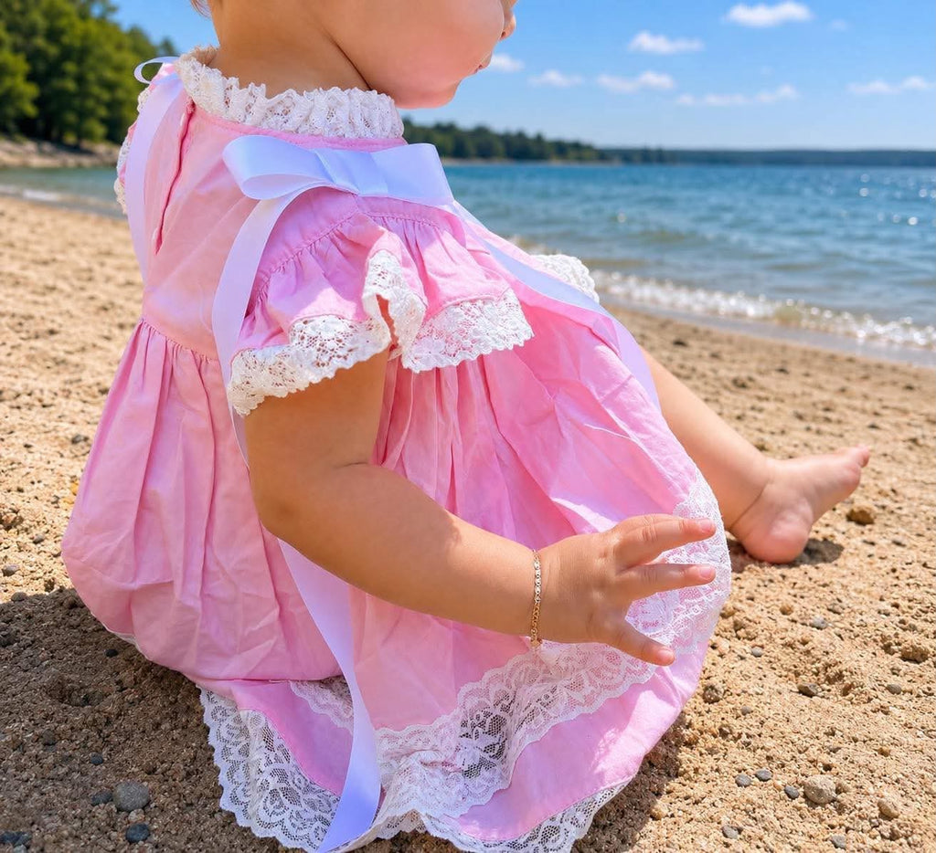 Seaside Blush Heirloom Dress