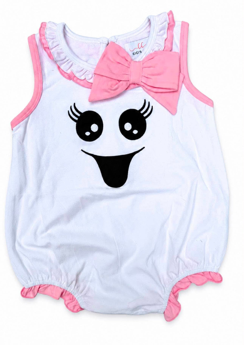 girls ghost Halloween bubble