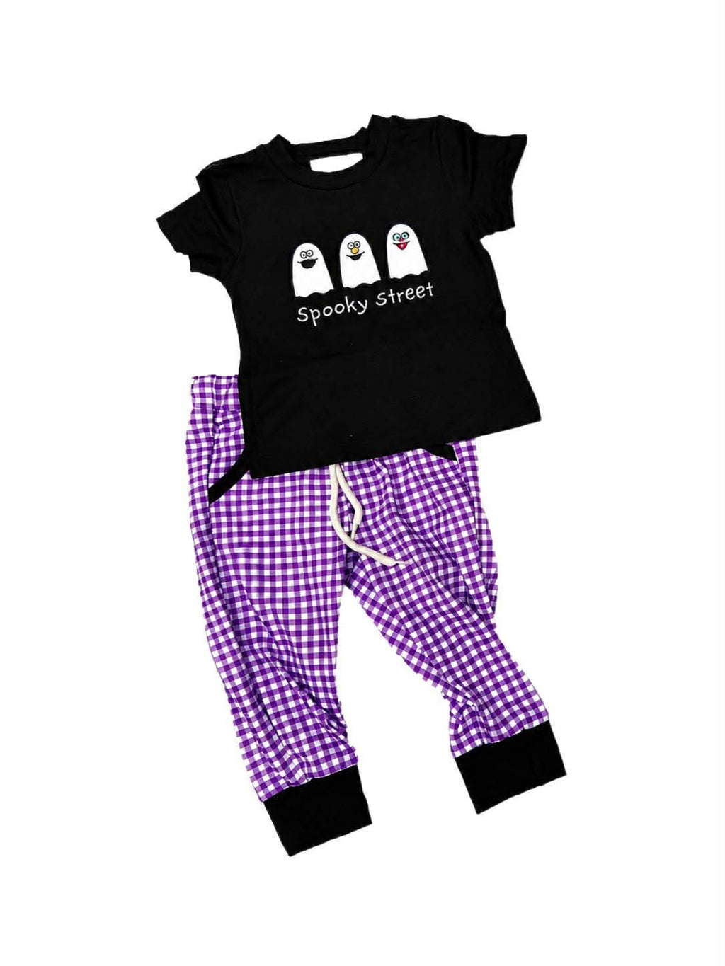 Spooky Street Monster Friends Halloween Jogger Set