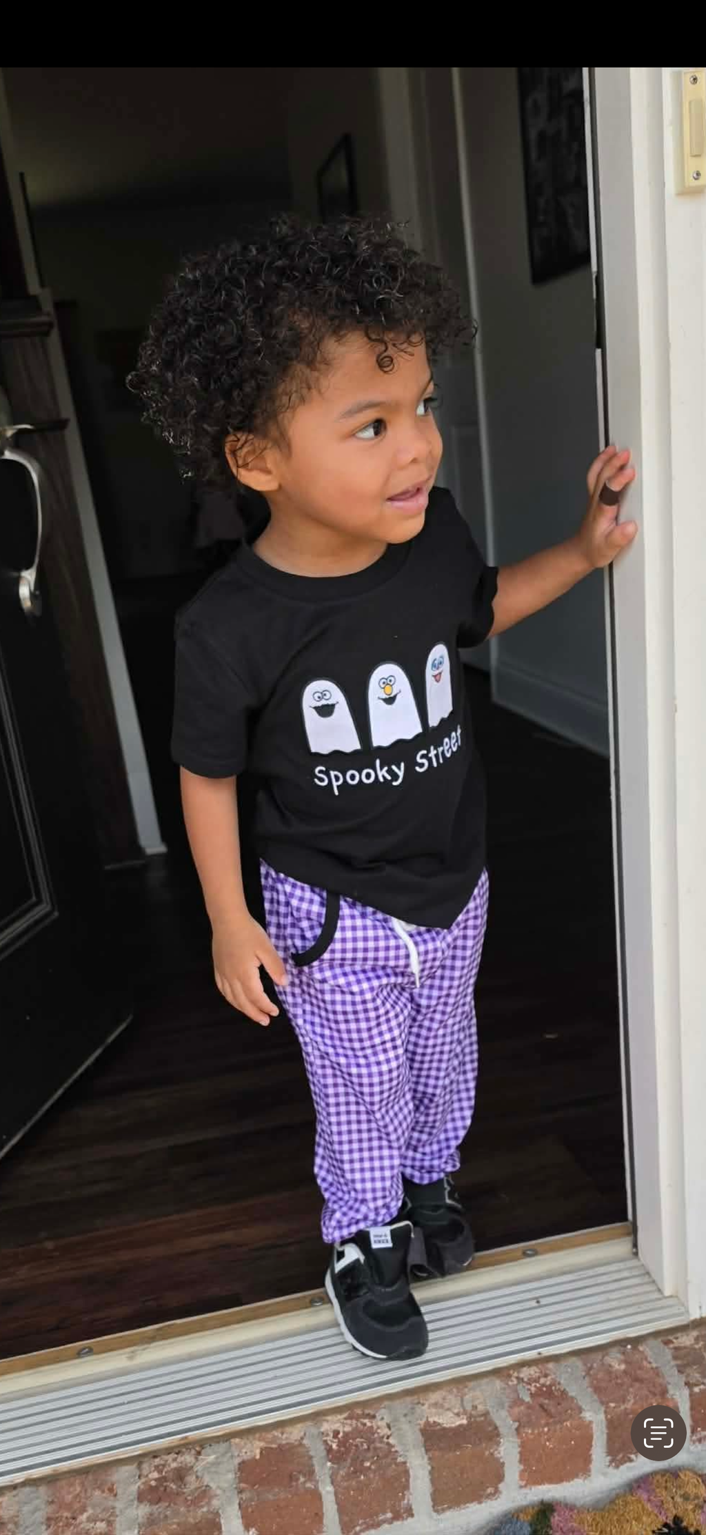 Spooky Street Monster Friends Halloween Jogger Set