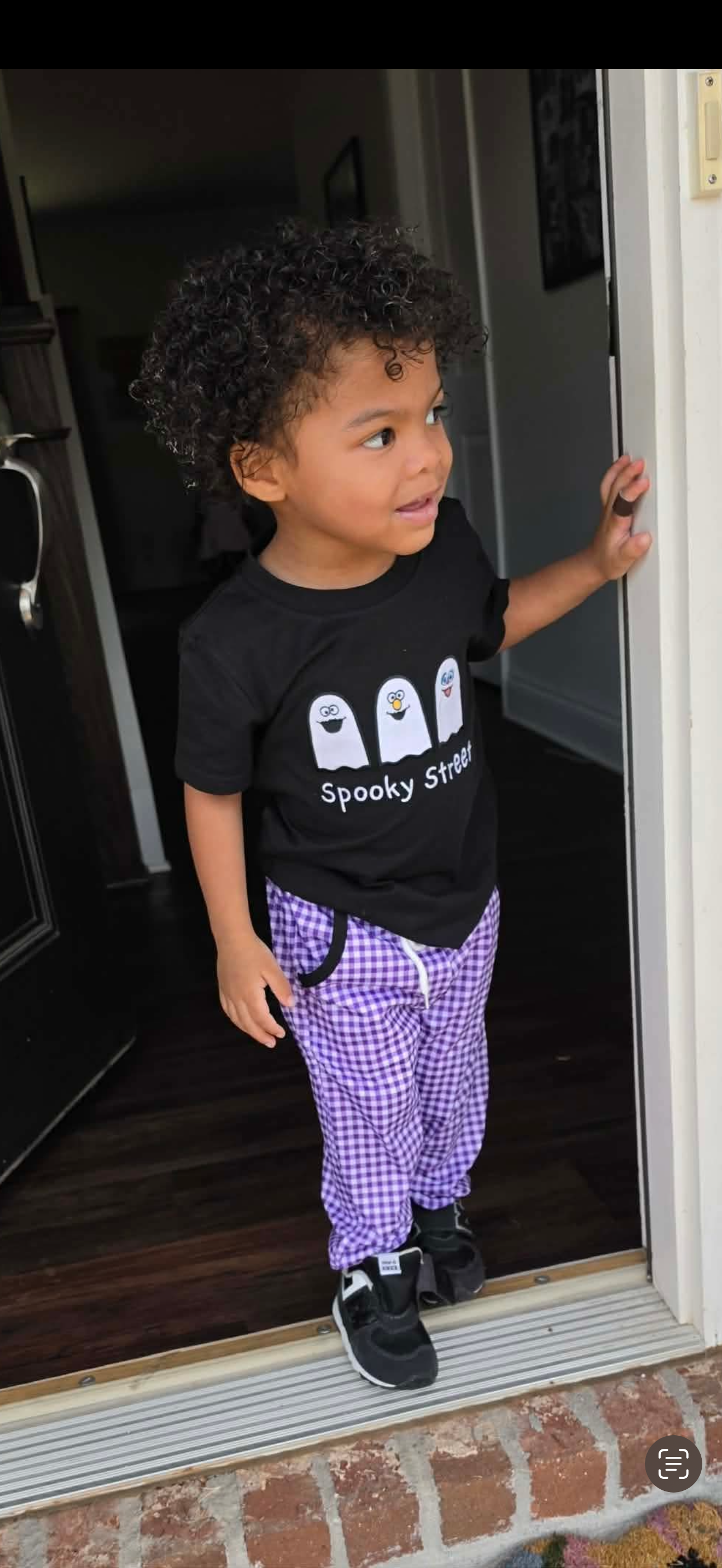 Spooky Street Monster Friends Halloween Jogger Set