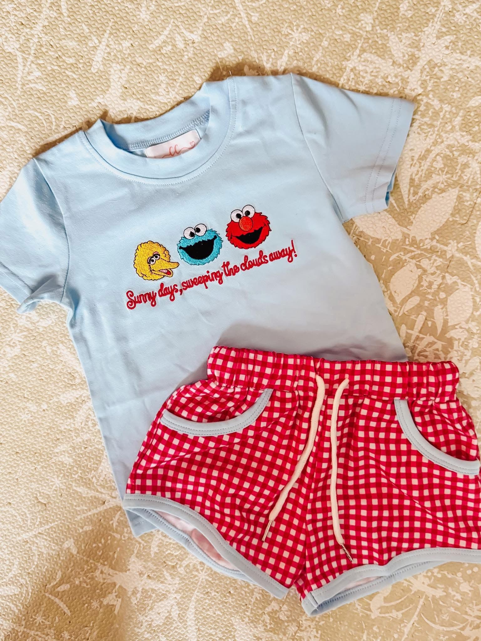 Monster Friends Shorts Set