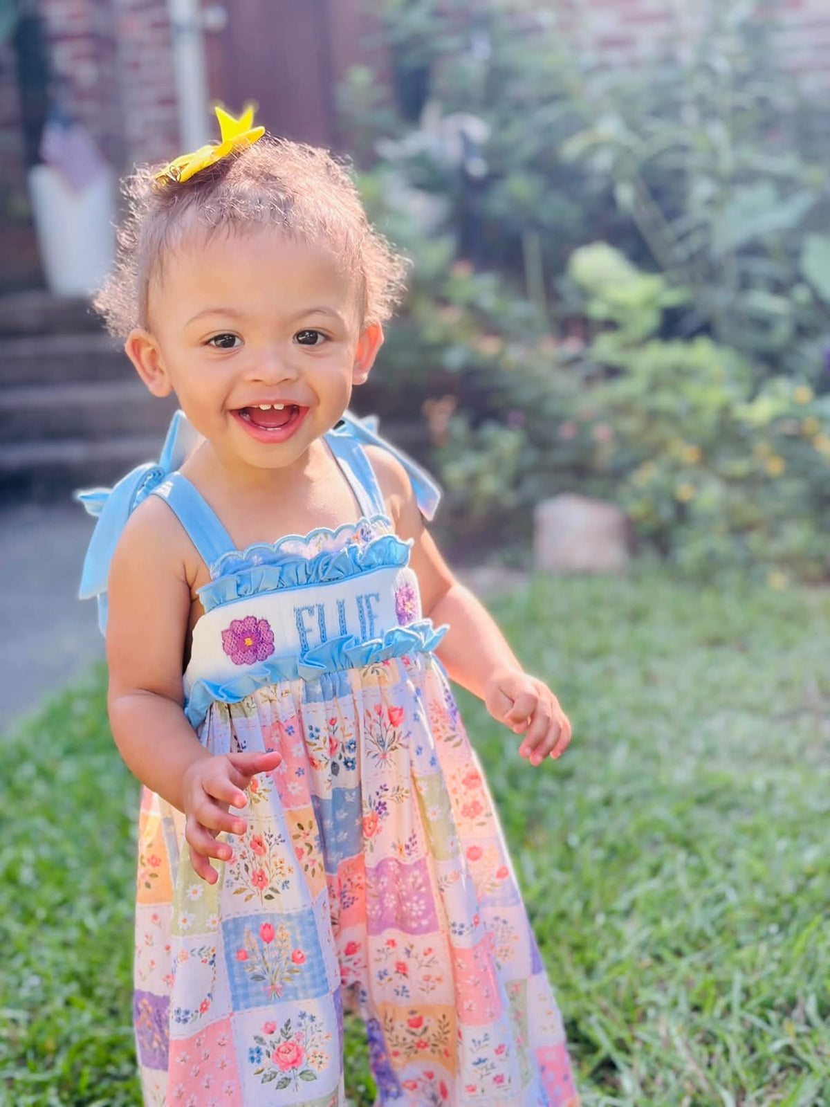 Patchwork Princess Romper