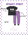 Spooky Street Shirt and Jogger Set - ETA AUGUST