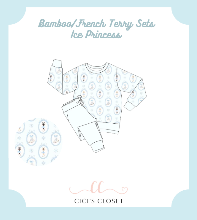 Ice Princess - French Terry Jogger Sets -  ETA DEC