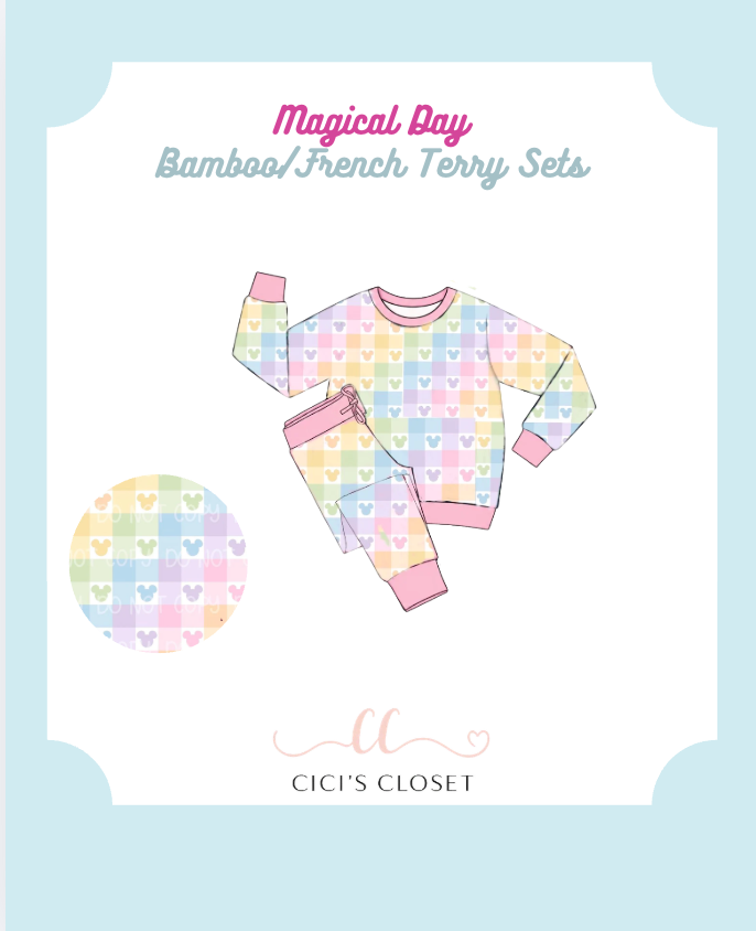 Magical Day - French Terry Jogger Sets -  ETA DEC