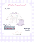 Little Sweetheart Bloomer Shorts/Dress ETA DEC