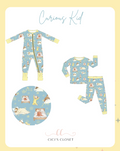 Curious Kid Bamboo PJS - ETA OCT