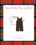 Classic Christmas Tartan Boys Longall Set - ETA November