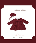 Red Tweed Dress Coat Only - ETA NOV