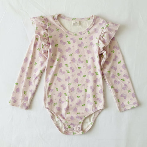 Butterfly Kisses Ruffle Leotard